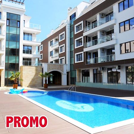 بريمورسكو Apartments Stamopolu Lux With Pool View المظهر الخارجي الصورة